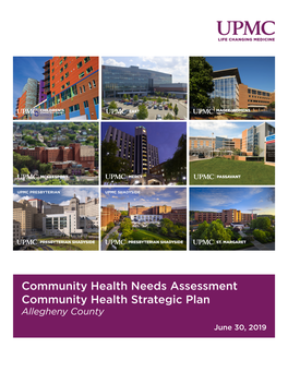 UPMC's 2019 Community Health Needs Assessment