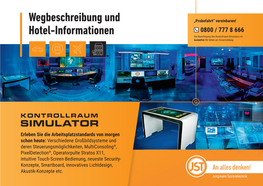 Wegbeschreibung Und Hotel-Informationen