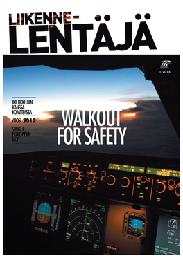 Liikennelentäjä -Lehti 1/2013