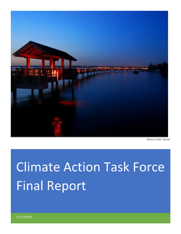 Climate Action Task Force Final Report