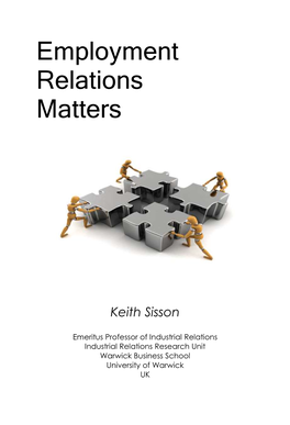 Employment Relations Matters