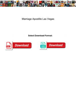 Marriage Apostille Las Vegas