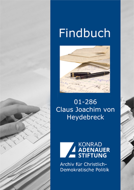 01-286 Claus Joachim Von Heydebreck