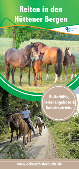 Reiten in Den Hüttener Bergen