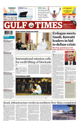 Erdogan Meets Saudi, Kuwaiti Leaders in Bid to Defuse Crisis