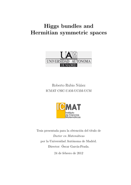 Higgs Bundles and Hermitian Symmetric Spaces