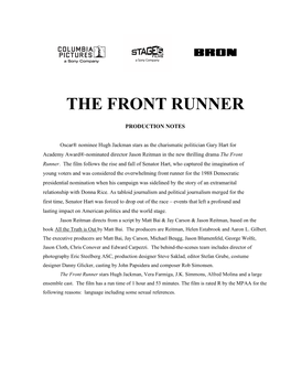 The Front Runner