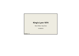 King's Lynn 1974