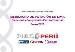 PULSO Enero 2020