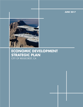 Economic Development Strategic Plan for Ridgecrest