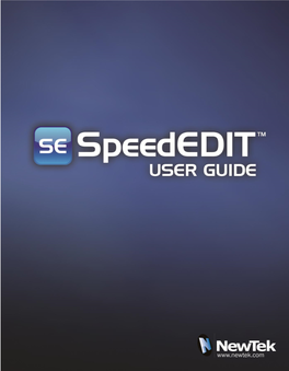 Speededit 2 User Guide.Pdf