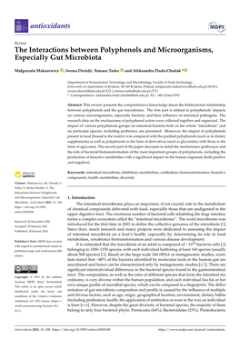 The Interactions Between Polyphenols and Microorganisms, Especially Gut Microbiota