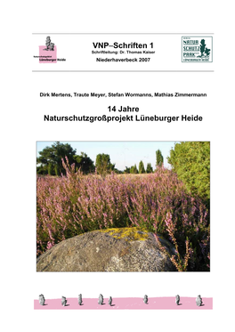 VNP–Schriften 1 14 Jahre Naturschutzgroßprojekt Lüneburger
