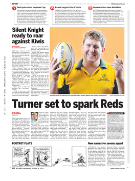 Silent Knight Ready to Roar Against Kiwis