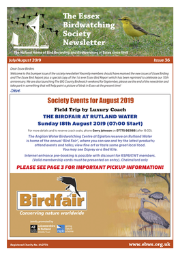Ebws Newsletter July-Aug19.Pdf