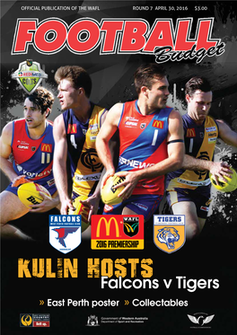 Falcons V Tigers » East Perth Poster » Collectables Kulin Bush Races Back a Wheatbelt Winner!