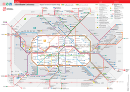 Berlin Schnellbahn Liniennetz Rapid Transit Route