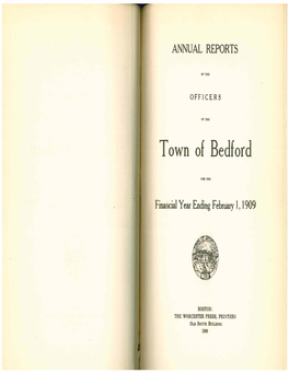 Annual Report 1908-1909