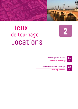 Lieux Locations