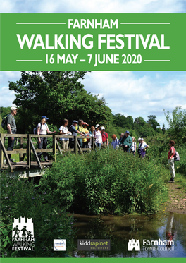 Walking Festival 16 May – 7 June 2020