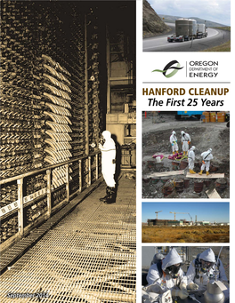 Hanford Cleanup: the First 25 Years