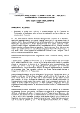 Suspender La Sesión Para Solicitar El Pronunciamiento De La