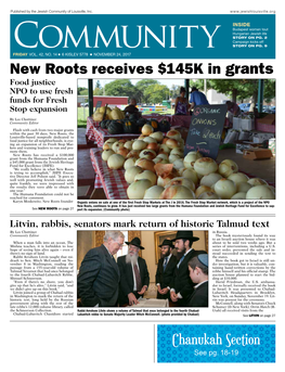 New Roots Receives $145K in Grants Food Justice NPO to Use Fresh Funds for Fresh Stop Expansion