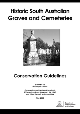 Historic South Australian Graves and Cemeteries