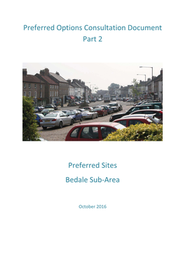 Bedale Sub-Area