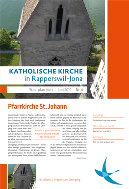 Pfarrkirche St. Johann Johannes Der Täufer Ist Pfarrei- Und Kirchen- Lebensstil, Die Nur Wenige Wirklich Nach- Dargelegt Patron Von St