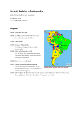 Program Linguistic Variation South America