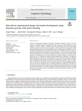 Data-Driven Experimental Design and Model Development Using Gaussian Process with Active Learning