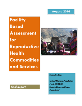 Facility Based Assessment for Reproductive