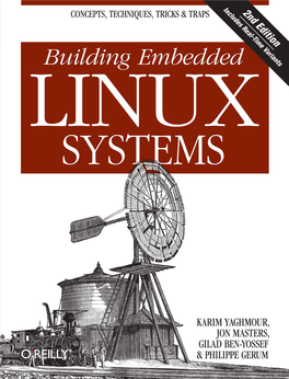 Building Embedded Linux Systems ,Roadmap.18084 Page Ii Wednesday, August 6, 2008 9:05 AM