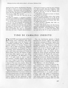 Tino Di Camaino Inedito