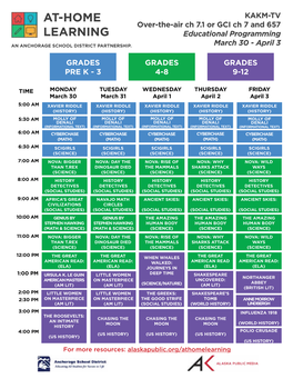 At-Home Learning