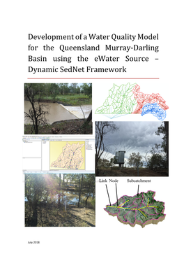 Queensland Murray-Darling Basin Water Quality Models