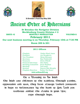 Ancient Order of Hibernians