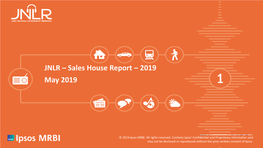 JNLR – Sales House Report – 2019 May 2019