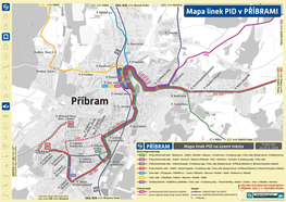 PŘÍBRAMI 392 Směr Dobříš; Praha P, Jinecká