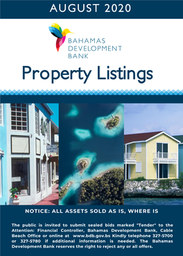 BDB Property Listing 2020