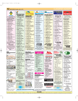 42 NEW VISION, Tuesday, July 5, 2011 CLASSIFIED ADVERTS