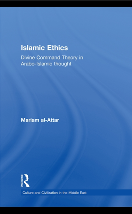 Islamic Ethics