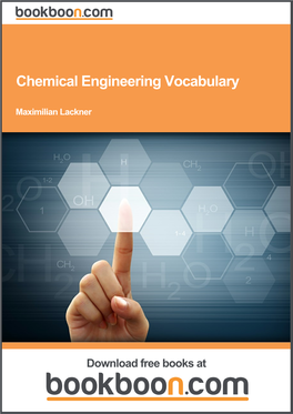 Chemical Engineering Vocabulary