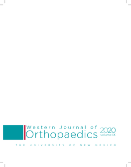 Orthopaedics Volume IX