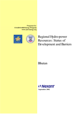 Regional Hydro-Power Resources: Status of Development and Barriers