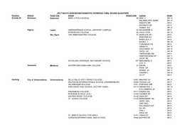 2017 South African Mathematics Olympiad: Final