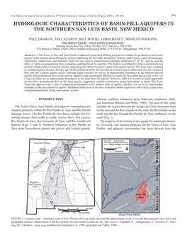 Aquifer Description Summary