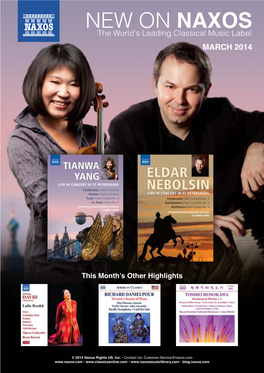 New on Naxos | March 2014