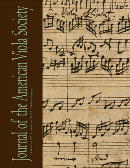 Bach Violoncello Suites Arranged for Viola: Available Editions Annotated: Thomas Tatton Examines Sixteen Available Editions of Bach’S Suites